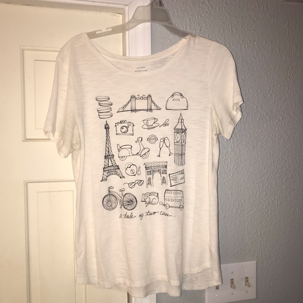 “a tale of two cities” graphic tee